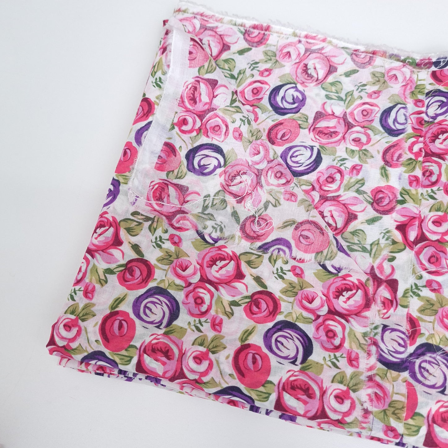 Tricoline I Rosinhas rosa