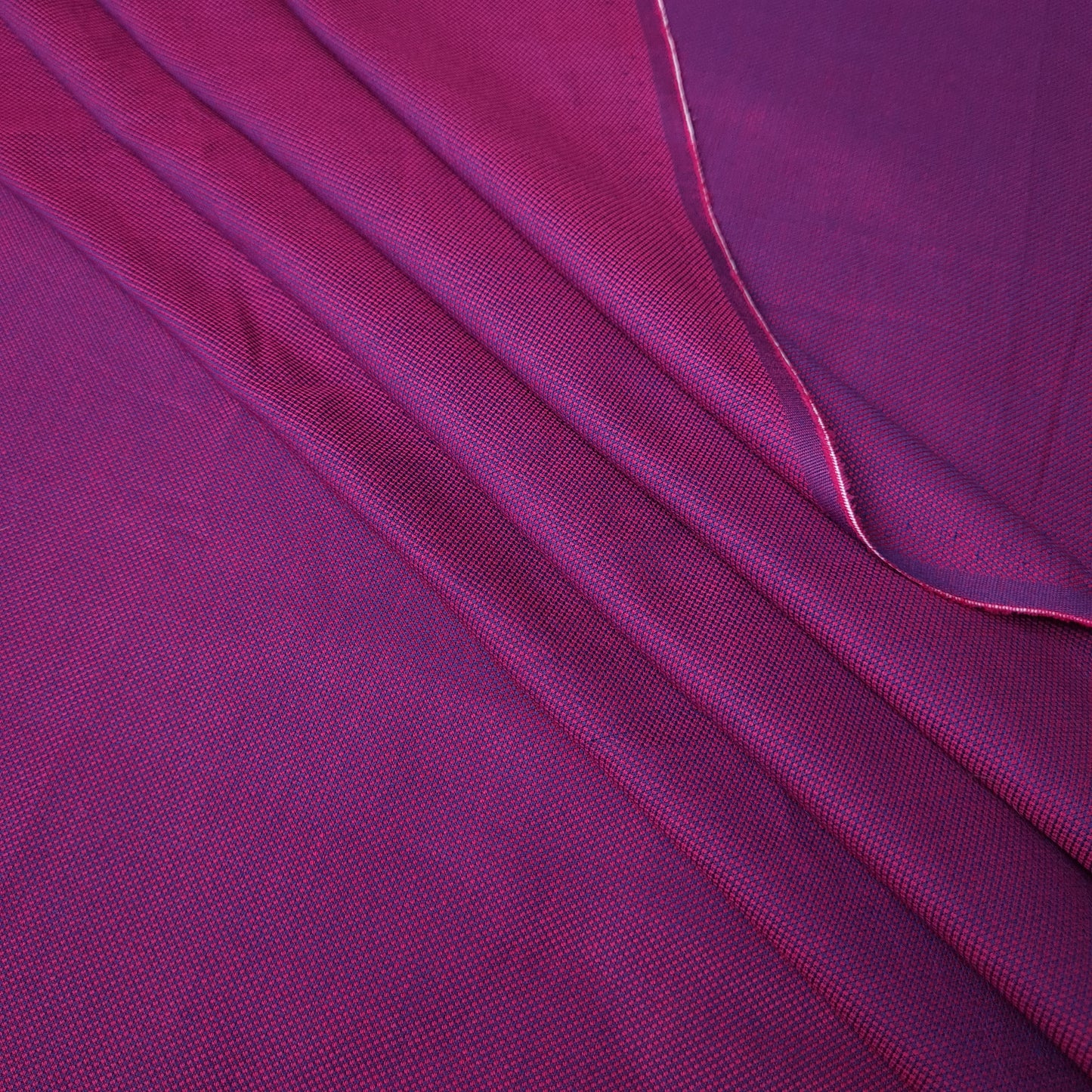 Tricoline fio tinto I Azul e rosa