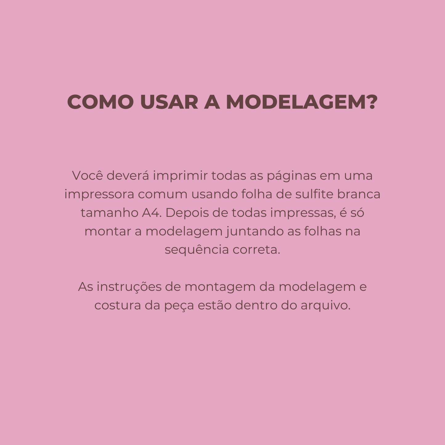 Modelagem Casaco Cereja I Tamanho individual