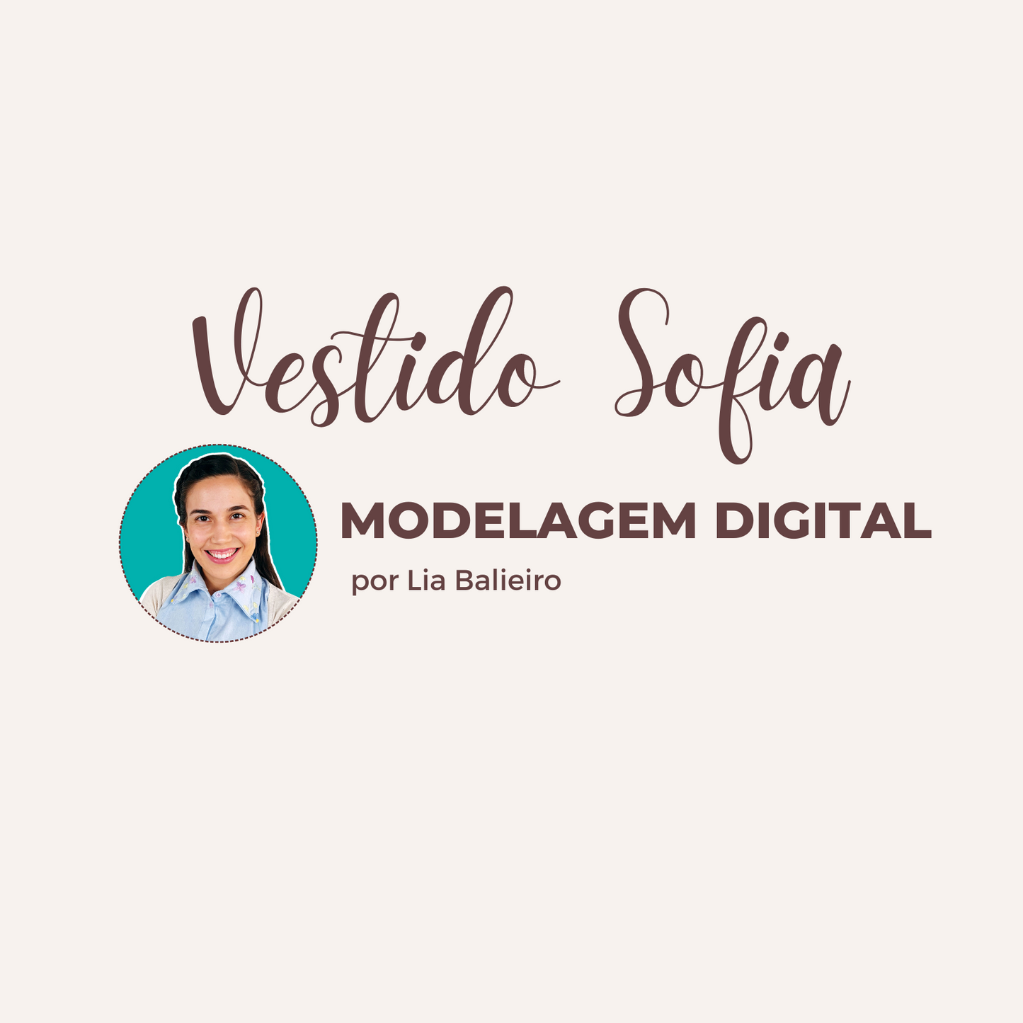 Modelagem Vestido Sofia I Tamanhos 38 a 46