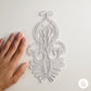 Aplicação de Arabesco Soutache